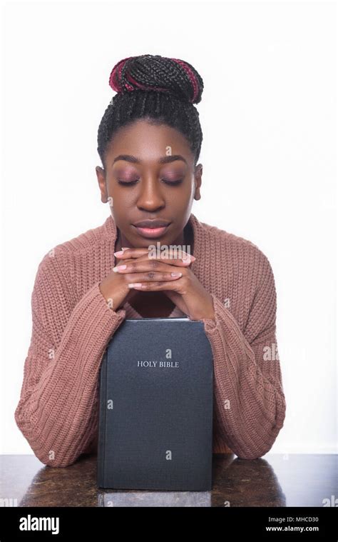 Black Woman Praying