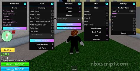 Blox Fruits GUI Auto Farm Scripts RbxScript