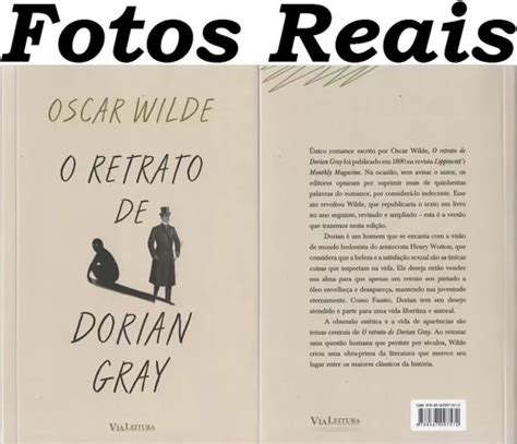 Livro O Retrato De Dorian Gray Oscar Wilde MercadoLivre