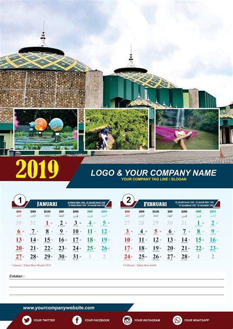 Desain Kalender Dinding Di Coreldraw Free Cdr