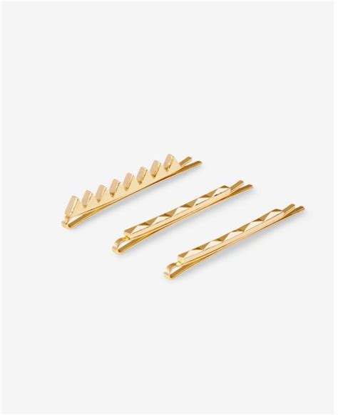 Express Studded Bobby Pins Set Of 3 10 90 Diamante Hair Clips