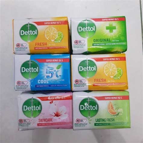 Jual DETTOL Sabun Mandi Batang Original Cool Fresh Dettol Bar Soap