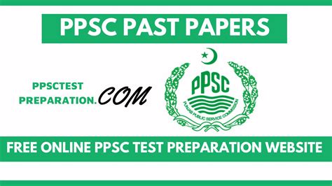 Ppsc Solved Past Papers And Pdf Ppsc Test Preparation