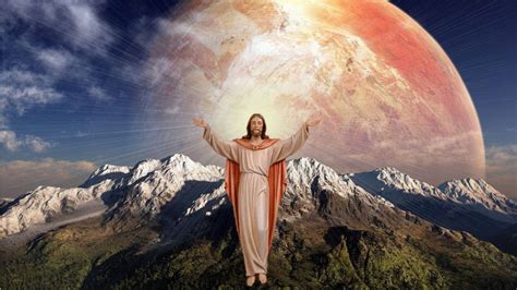 Jezus Achtergronden 3d