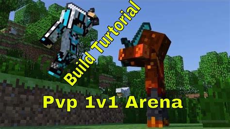 Minecraft Build Tutorial Duel Arena Part 1 Building 1v1 Arena Youtube