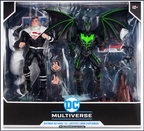 Batman Beyond Vs Justice Lord Superman Dc Multiverse Basic Series