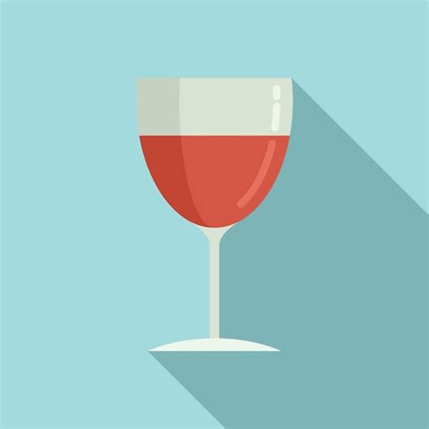 Premium Vector Drink Wine Glass Icon Flat Illustration Of Drink Wine Glass Vector Icon For Web