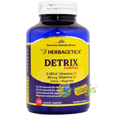 Detrix Complex 120cps Herbagetica Naturawl