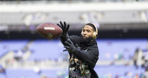 Ravens Odell Beckham Jr Won T Play Vs Steelers Despite Contract