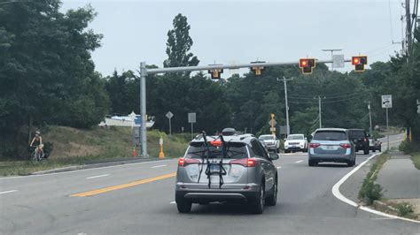 New pedestrian hybrid beacon installed in Eastham | Cape Cod Commission