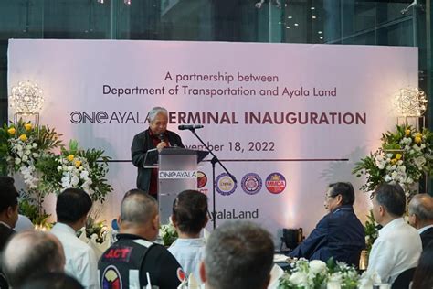 One Ayala Terminal In Makati Opens With New Modern Facilities