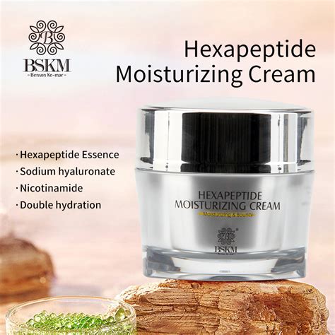 Bskm Hexapeptide Moisturizing Cream Face Care Cream Shrink Pores