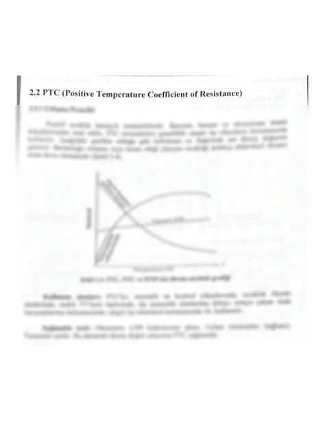 Solution Ptc Positive Temperature Coefficient Of Resistance