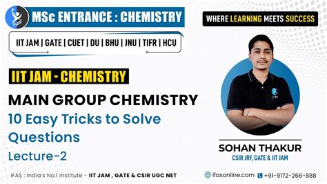 10 Easy Tricks To Solve Main Group Chemistry Questions PYQ CSIR NET