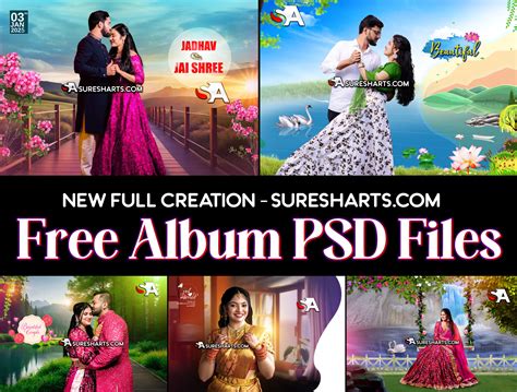 Free Album Psd Designs Creative Wedding Album Design Psdstore