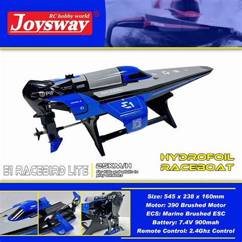 Joysway E Racebird Lite Rc Hydrofoil Raceoat Ghz