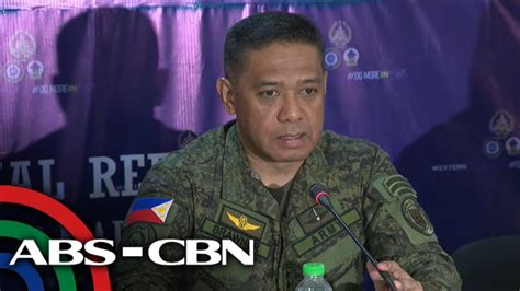 Afp Chief Gen Romeo Brawner Jr Holds Press Briefing On The Latest