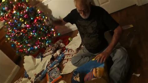 Angry Grandpas Christmas Wrapping Meltdown On Helium Youtube