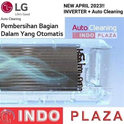 Jual Ac Lg Pk Dual Inverter T Ev Auto Cleaning Shopee Indonesia