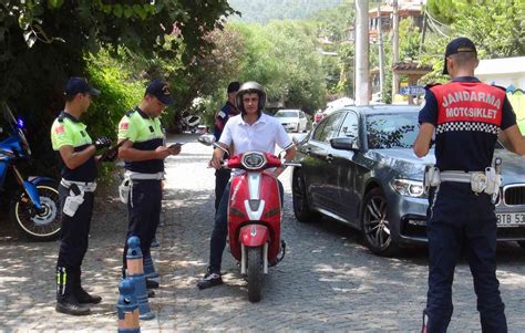 Sakin Kentte Jandarmadan Huzur ve Güven uygulaması Bodrum Kapak