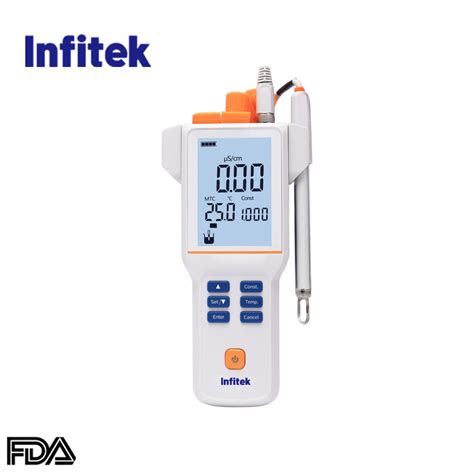 Infitek Portable Conductivity Meter Con P B Conductivity Meter