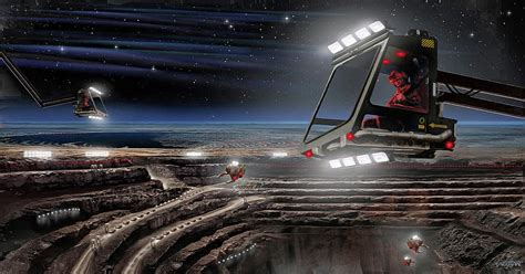 Mining On Mars Digital Art by James Vaughan - Pixels