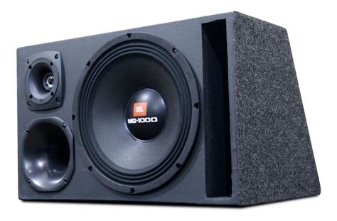 Caixa Trio Duto Regua Completa Falante 12 Jbl Mg1000 500w JBL