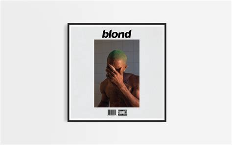 Frank Ocean Blonde Album Cover Posters Music Prints Etsy Hong Kong