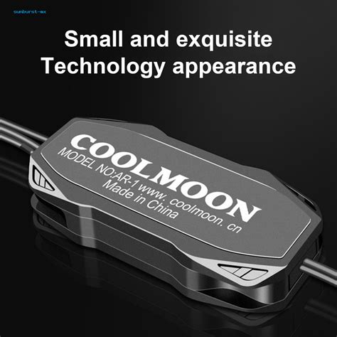 COOLMOON AR 1 ARGB Controlador Alargar El Cable De Amplia