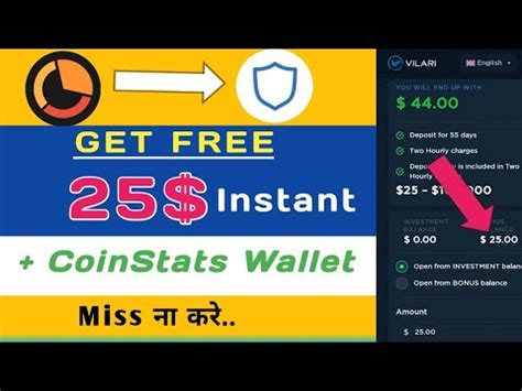 CoinStats Wallet Airdrop 25 From Vilari Exchange New Airdrop