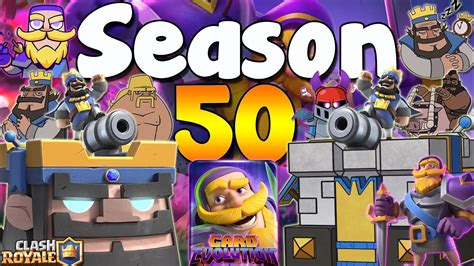 Todo Sobre La Temporada 50 Clash Royale Caballero Evo Skin De Torre Emotes💥sneak Peek 😱 Ione