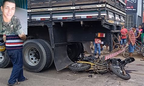 Identificado Motociclista Morre Atropelado Por Caminhão Na Zona Sul De