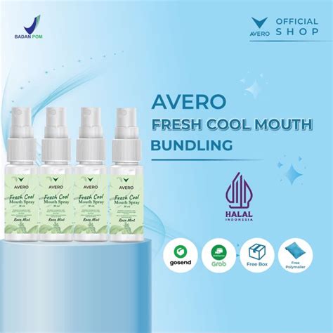 AVERO Super Hemat Get 4 BPOM Pengharum Mulut Penyegar Mulut Fresh