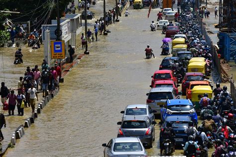 Bengaluru Rains Live Flooded Roads And Homes Leave Citizens Adrift