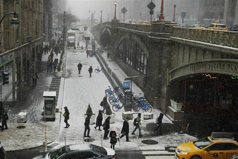 Less Snow in NYC Than Anticipated, But Still a Snow Day for Students | WNYC | New York Public ...