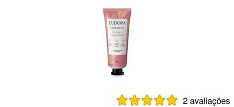 Creme Perfumado para Mãos Instance Cereja e Amêndoas 30ml Eudora