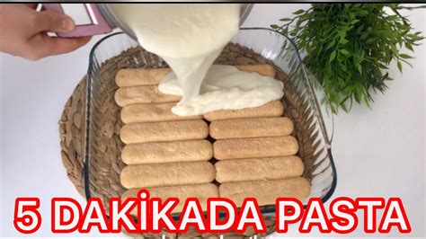 FIRINSIZ 5 DAKİKADA PASTANIZ HAZIR KOLAY PASTA TARİFİ cake recipe