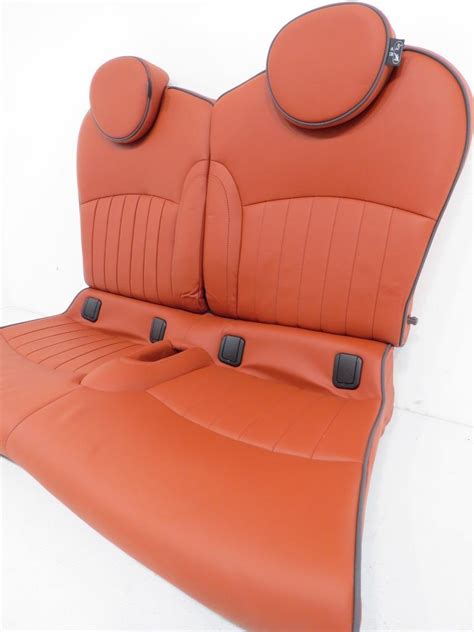 Replacement Mini Cooper R55 R56 John Cooper Works Redwood Front Rear Leather Seats 2007 2008