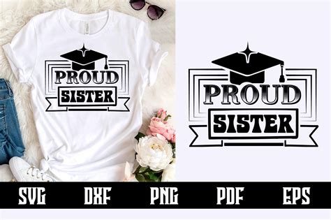 Proud Sister Svg Design Graphic By Belysvgbundlefiles · Creative Fabrica