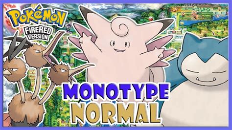 Puedo Pasar Pokemon Rojo Fuego En Modo Nuzlocke Con Un Monotype De