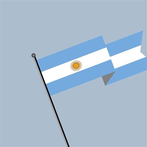 Premium Vector Illustration Of Argentina Flag Template