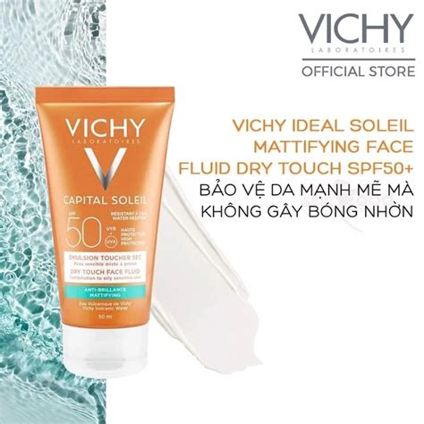 Mua Kem chống nắng vichy spf 50 kcn cho da dầu mụn nhạy cảm nâng tone