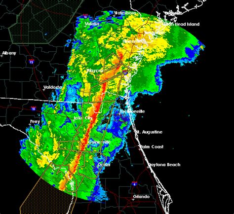 Interactive Hail Maps - Hail Map for Jacksonville, FL