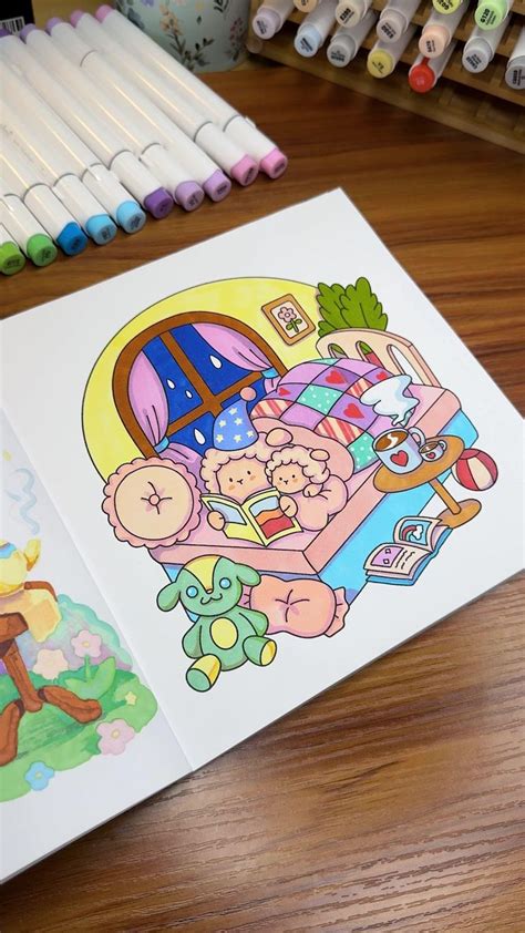 Comfy And Cozy Coloring Book Nd Edition Video Video In