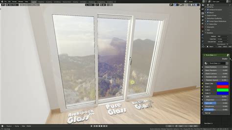 Blender 280eevee Pure Glass For Architecture Youtube