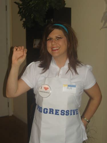 Flo From Progressive Costume