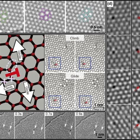 Dynamics Of Atomic Defects Under Electron Beam Irradiation A