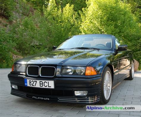 Alpina Archive Car Profile Bmw Alpina B3 32 Cabrio 027