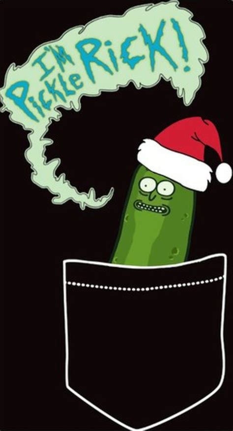 Rick And Morty Pickle Rick Christmas Rick Morty Hd Phone Wallpaper Pxfuel