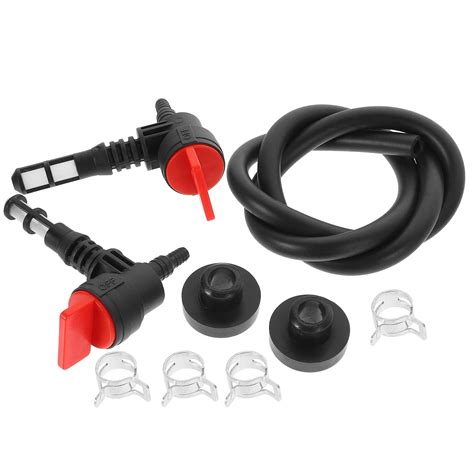 Generator Maintenance Universal 90 Degree Fuel Tank Shut Off Valve Set Auxiliary Install Kit